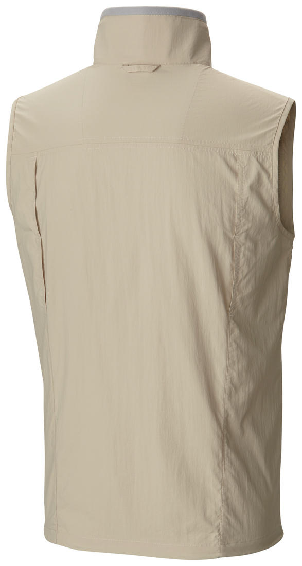Columbia Men Beige Silver Ridge Vest (Sun Protection)