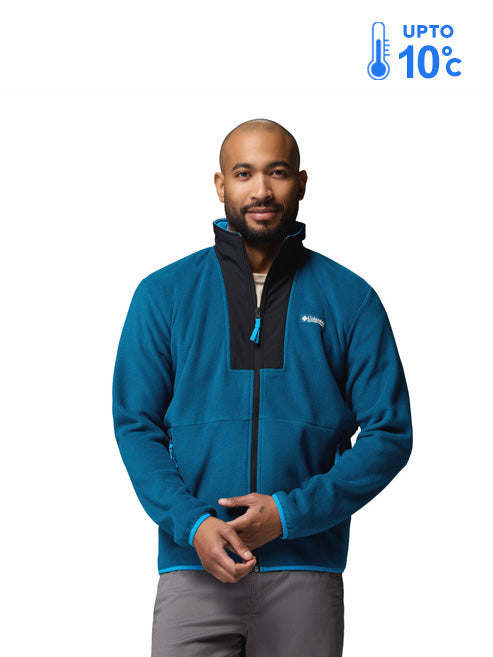 Columbia Men Blue MTR Sequoia Grove II Fleece Jacket
