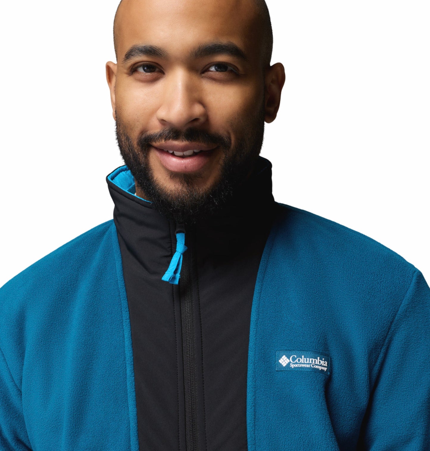 men blue mtr sequoia grove ii fleece jacket