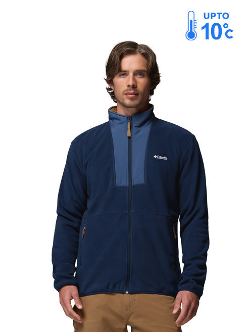 Columbia Men Blue MTR Sequoia Grove II Fleece Jacket