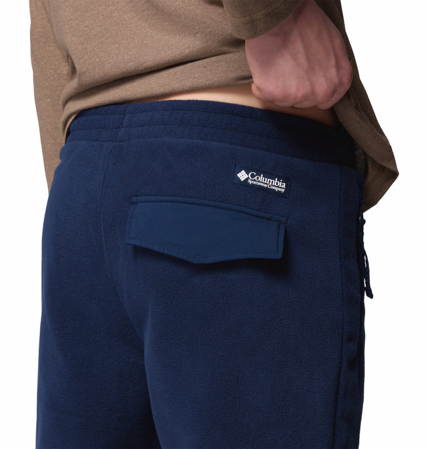 Columbia Men Navy Blue Sequoia Grove Fleece Jogger