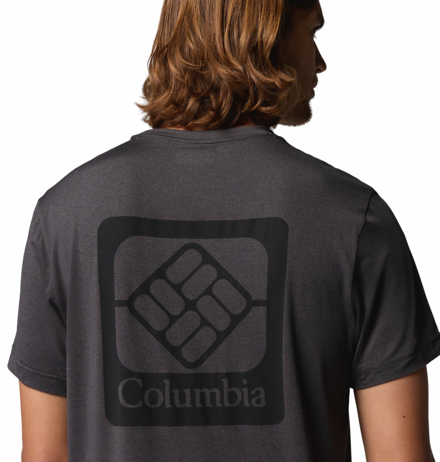 Columbia Men’s Black Omni-Shade Parsons Point T-Shirt with UV Protection