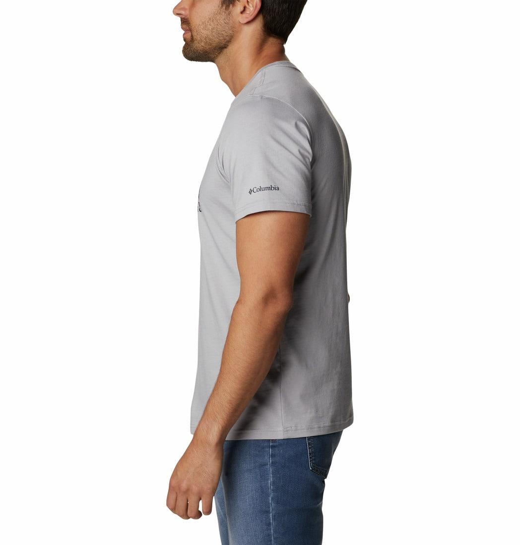 Columbia Men Grey Path Lake Graphic Tee II