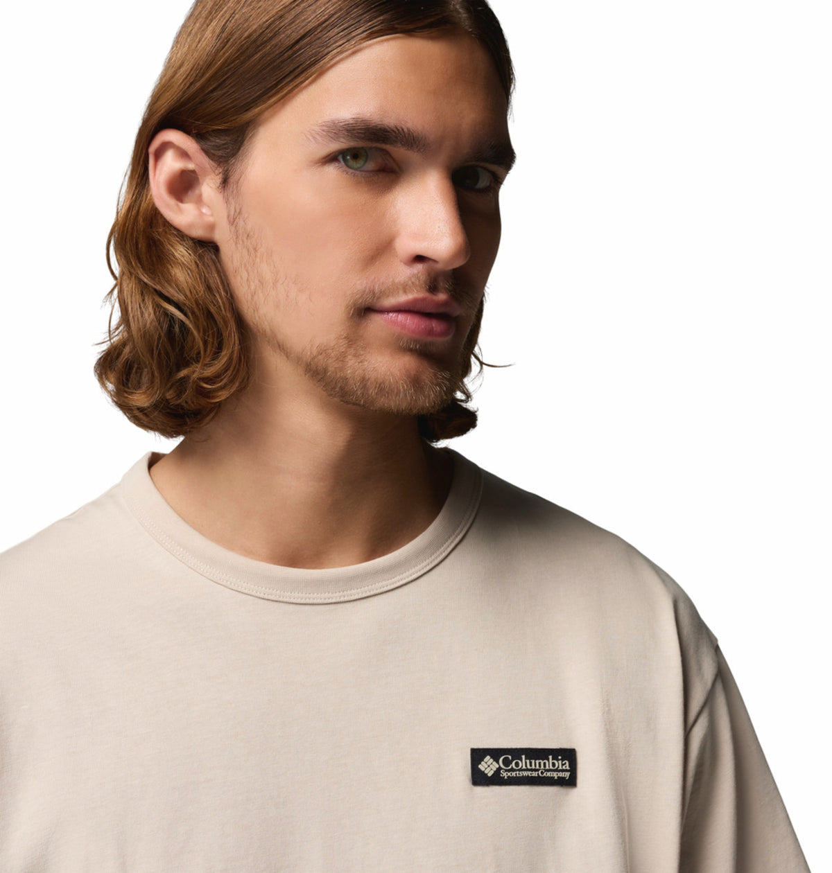 Columbia Men Beige Omni-Shade CSC Iconic Tshirt