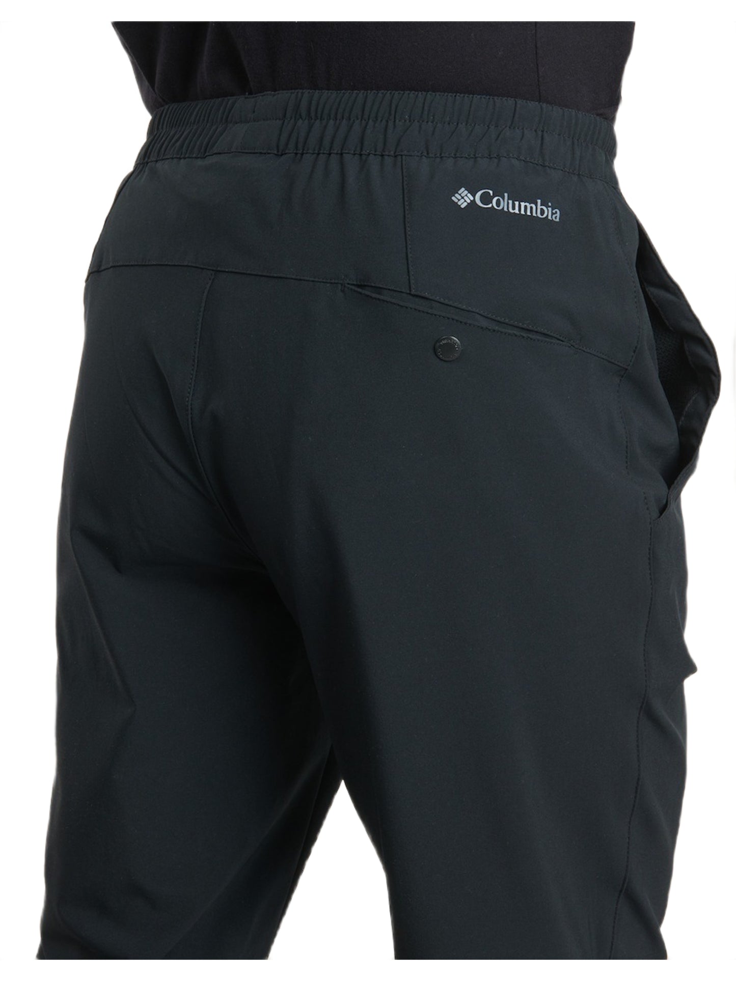 Columbia Men Black Omni-Wick Vital Valley Jogger for Active Comfort