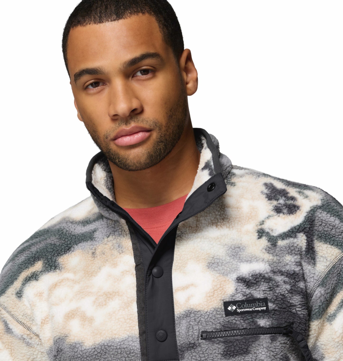 Columbia Men Multi Helvetia II Printed Pullover