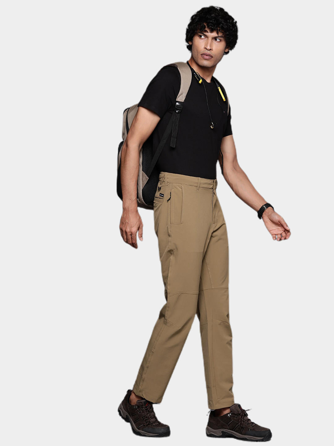 Columbia Men Brown Landroamer Pant (Sun Protection)