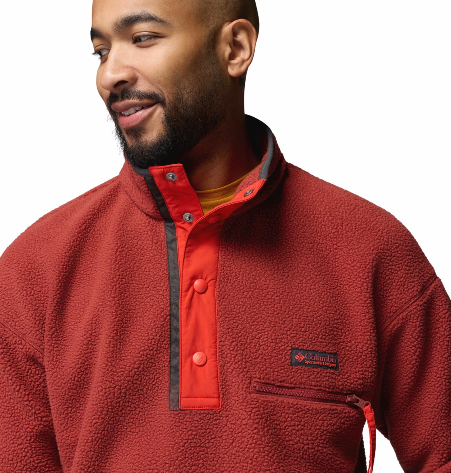 men red helvetia ii pullover