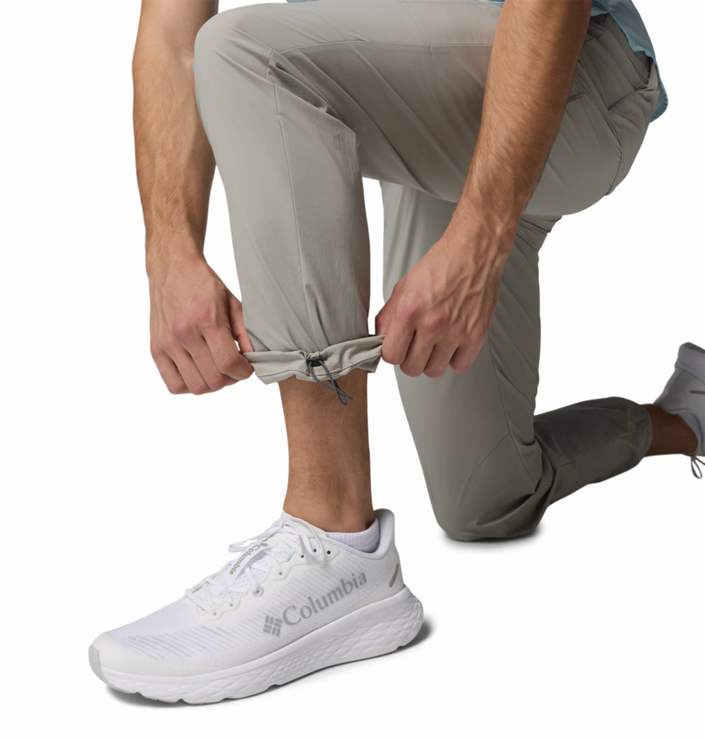 Columbia Men's Light Grey Omni-Freeze Sharpe Canyon Cooling Pants