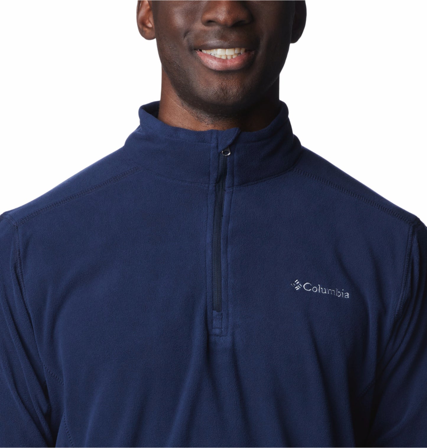 Columbia Men Navy Blue Klamath Range II Fleece Jacket