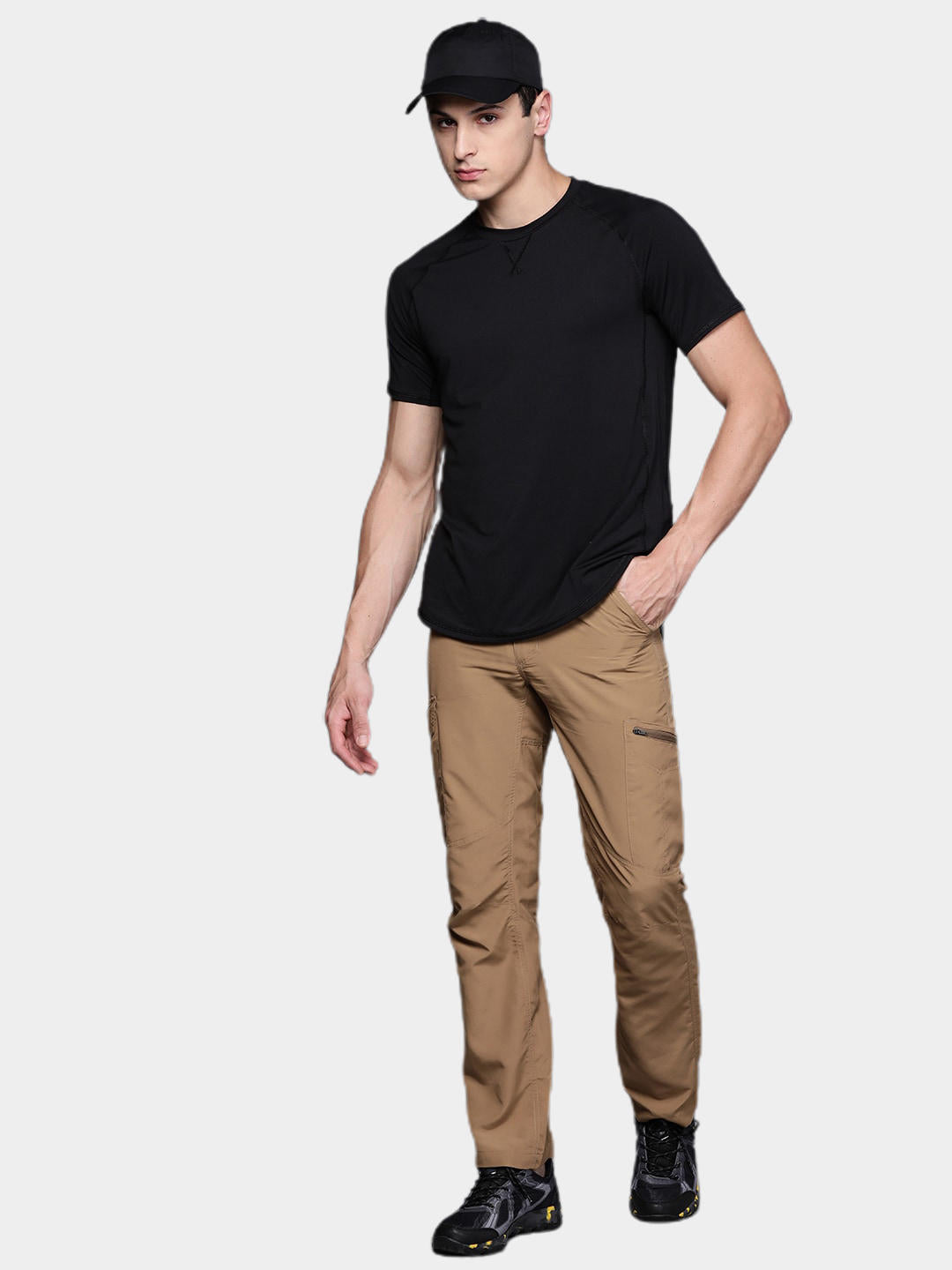 Columbia Men Brown Omni-Wick Silver Ridge Cargo Pant