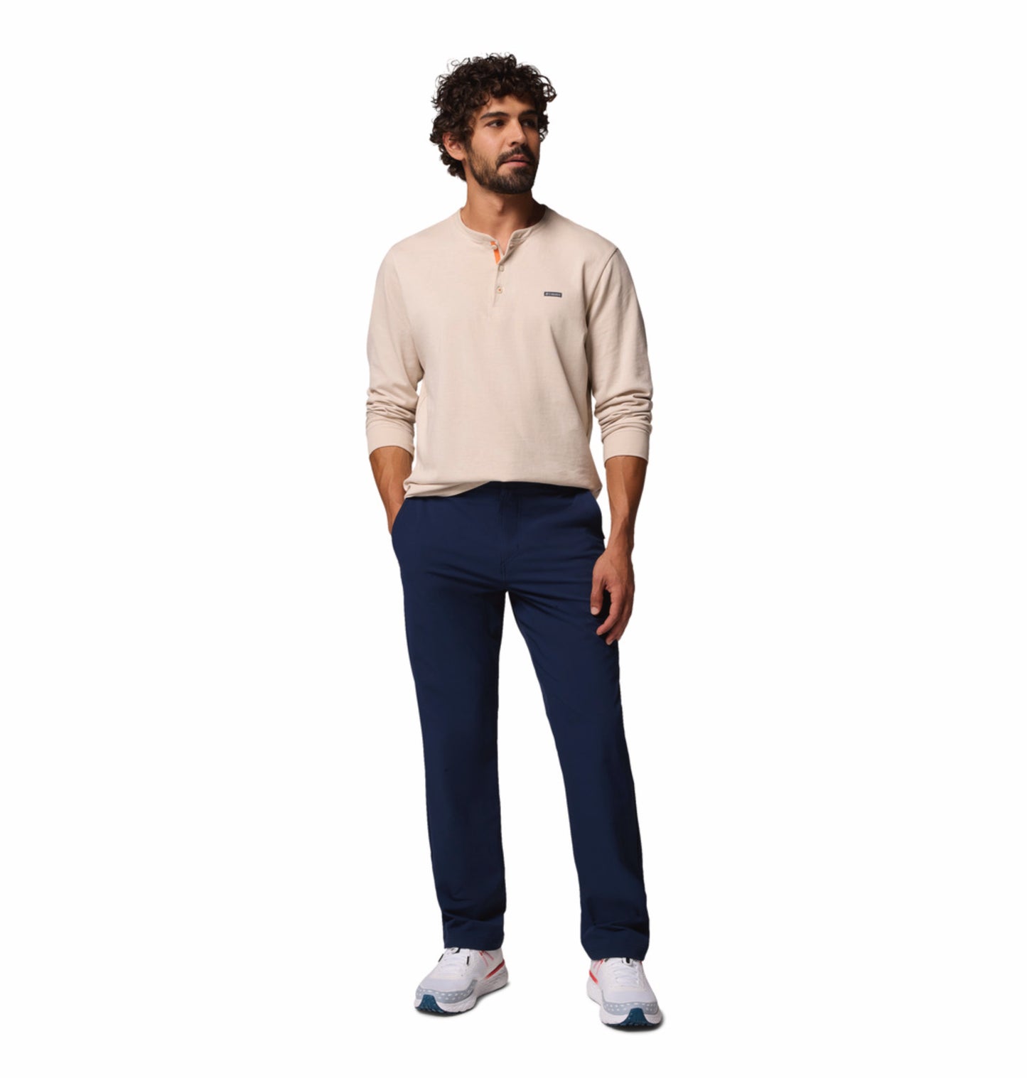 Columbia Men Navy Blue Omni-Shield Roc Tech Chino Pant Chino Pant