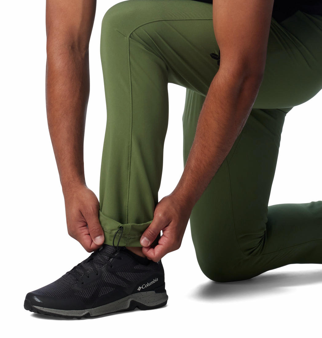 Columbia Men Green Omni-Shade Triple Canyon II Pant (Sun Protection)