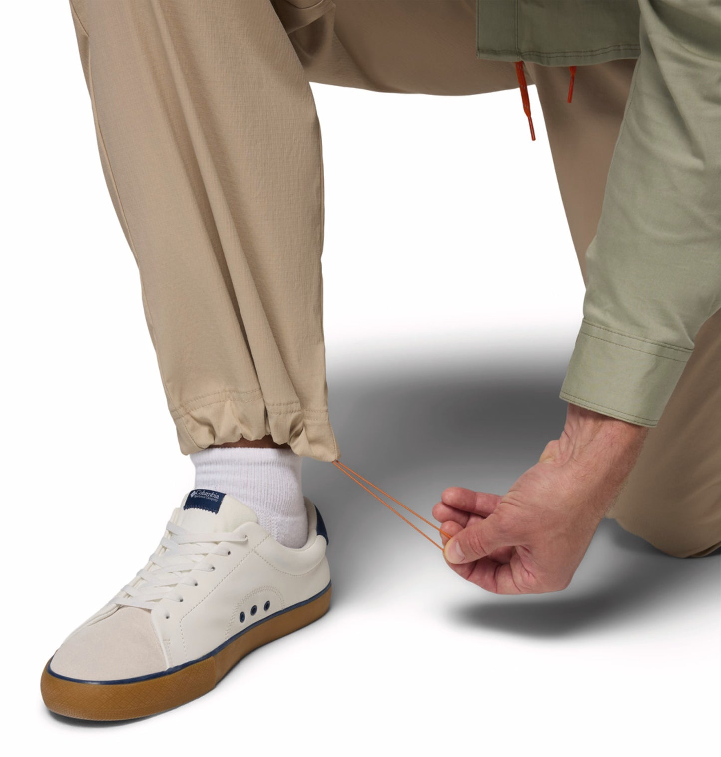 Columbia Men Beige Omni-Shade Landroamer Scout Pant