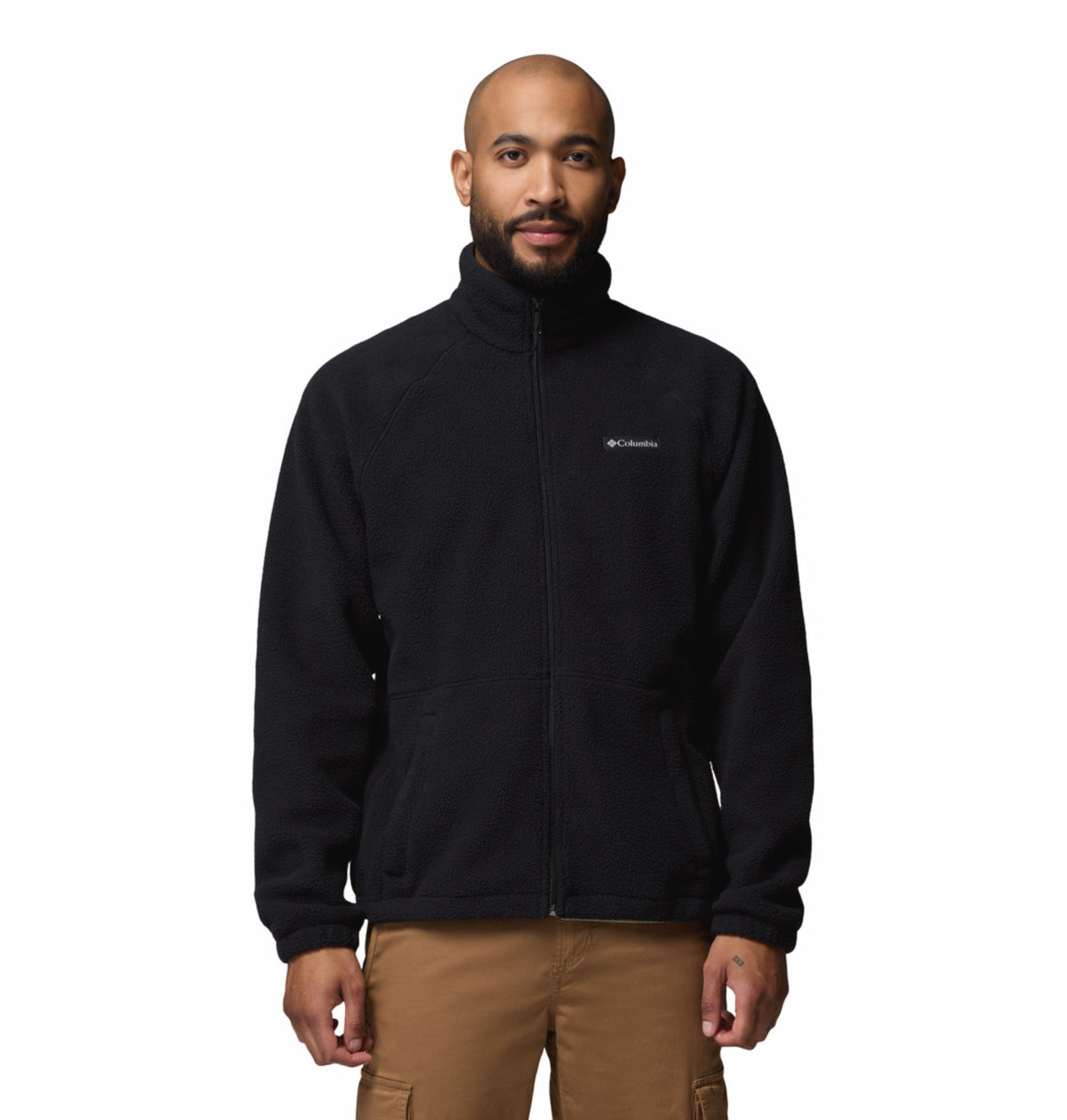 men black mtr timber crest fleece jacket
