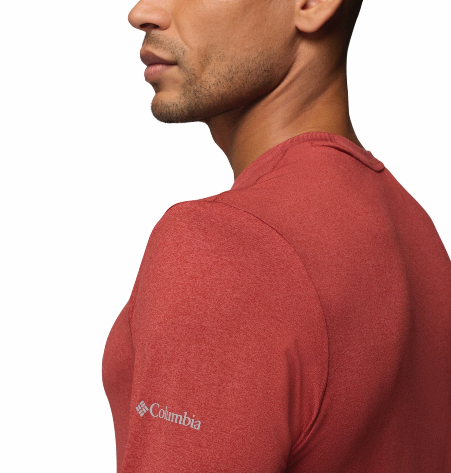men red omni shade parsons point tshirt