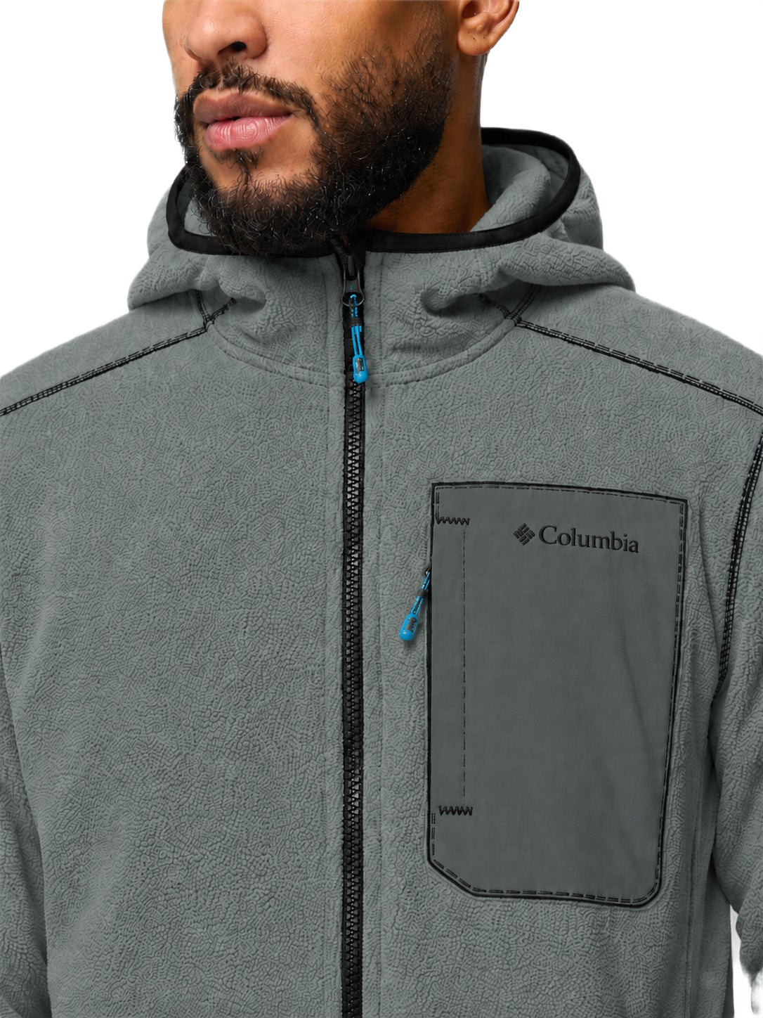 men green mtr pacific arch 200 fleece jacket