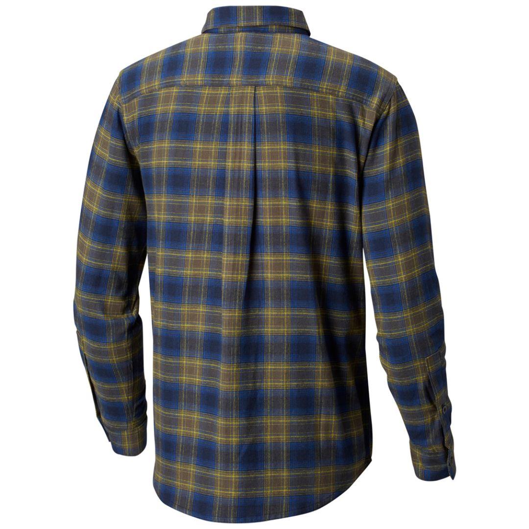 Columbia Men Blue Boulder Ridge Long Sleeve Flannel