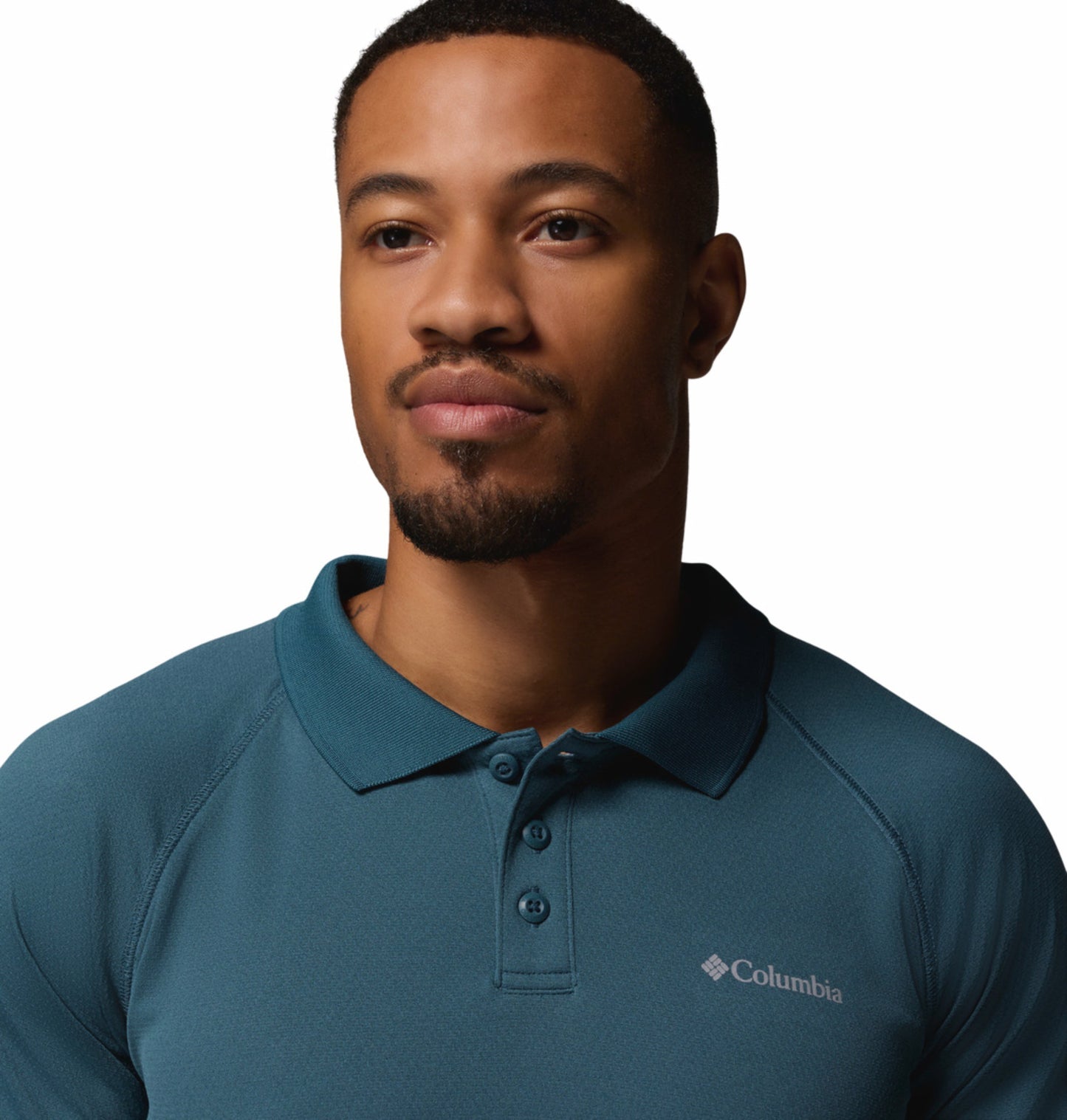 Columbia Men Blue Omni-Freeze Alpine Chill Pro Polo Tshirt