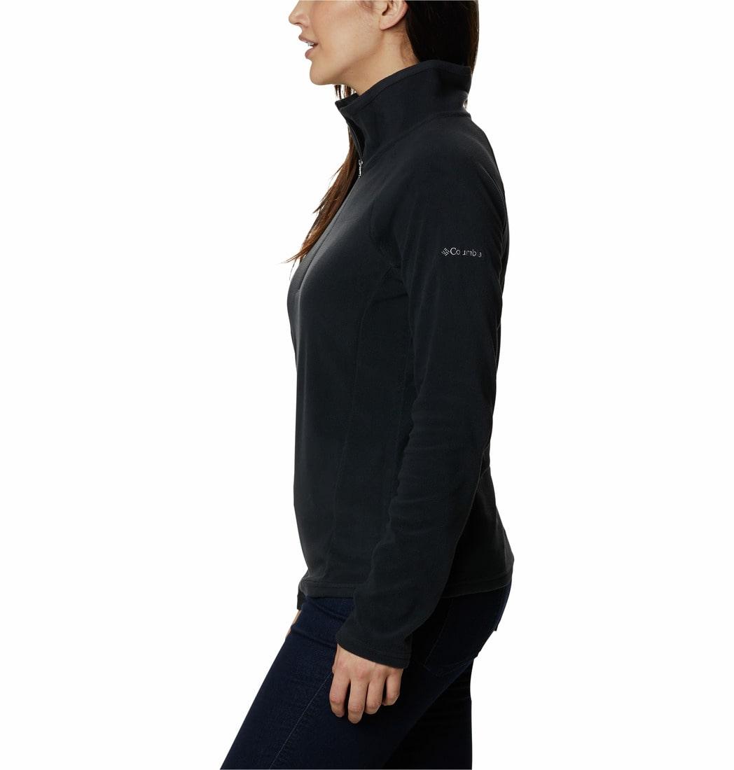 Columbia Women Black Glacial IV 1/2 Zip