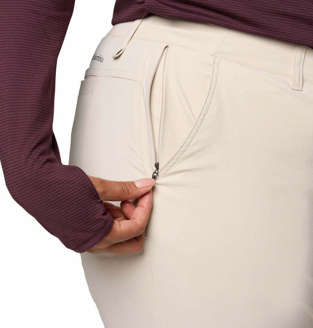 Columbia Women Beige Omni-Shield Leslie Falls II Pant