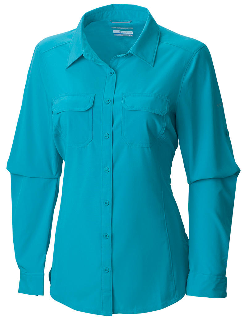 Columbia Women Green Saturday Trail III Long Sleeve Shirt