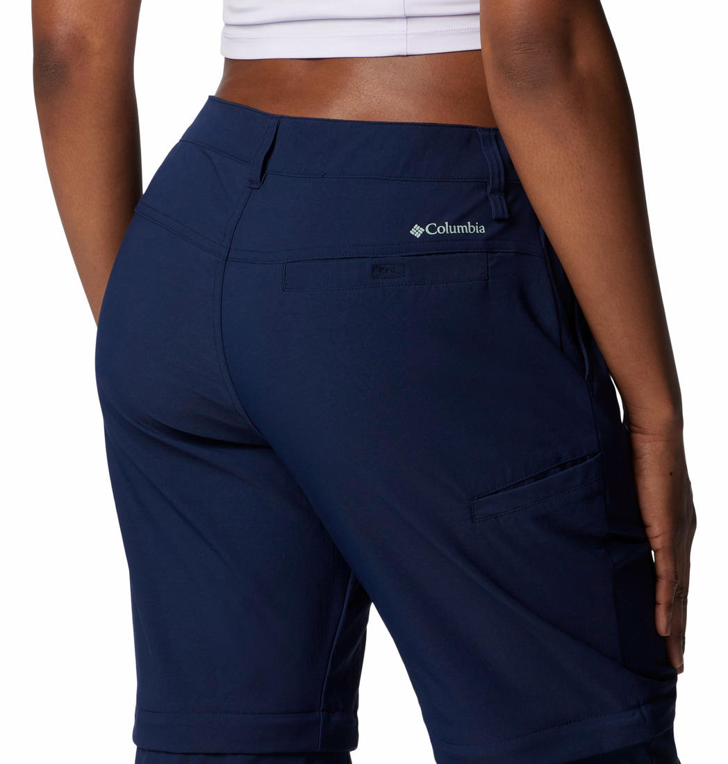 Columbia Women Navy Blue Omni-Shield Leslie Falls Convertible Pant