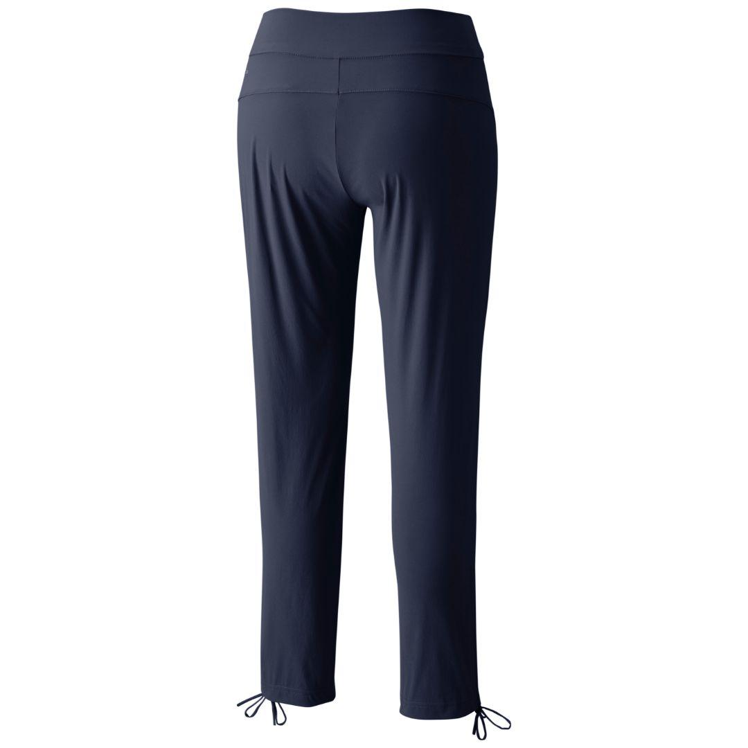 Columbia Women Navy Blue Anytime Casual Ankle Pant (Sun Protection)