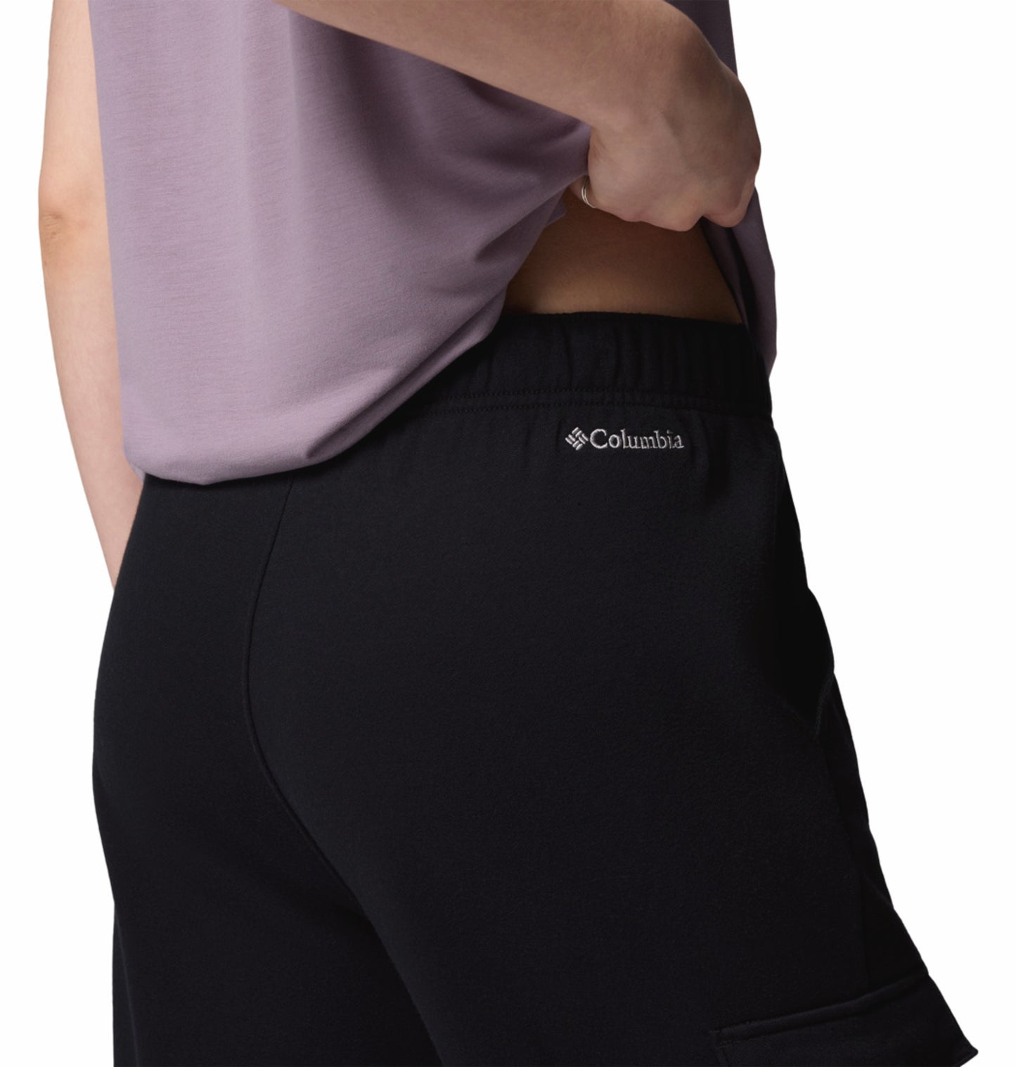 Columbia Women Black Aldermore Fleece Cargo Pant