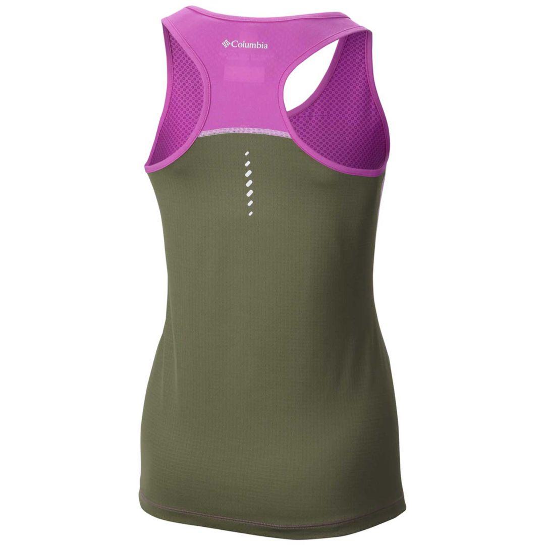 Columbia Women Purple Freeze Degree II Tank Top (Sun Protection)