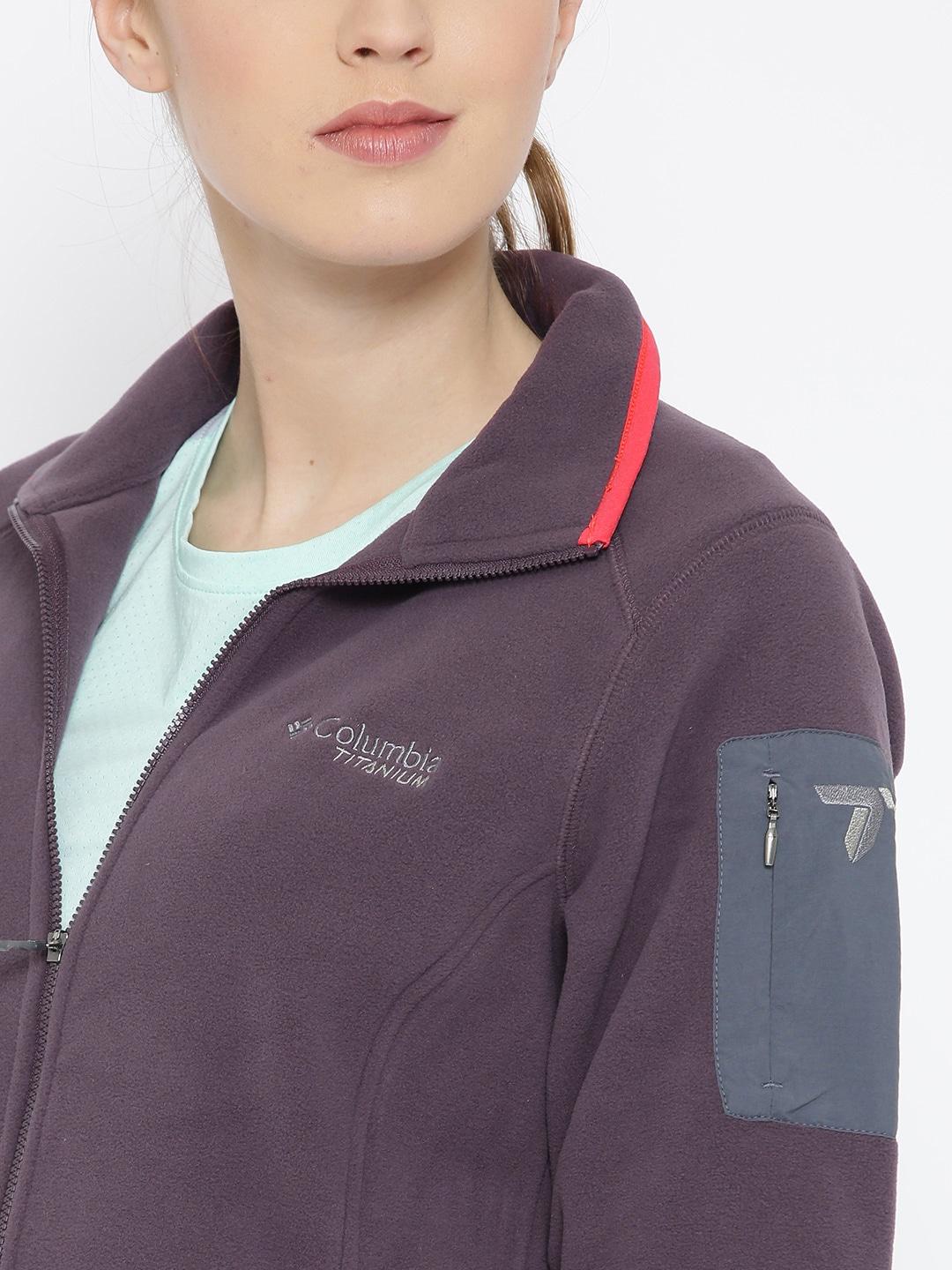 Columbia Women Blue Titan Pass 2.0 Fleece Jacket