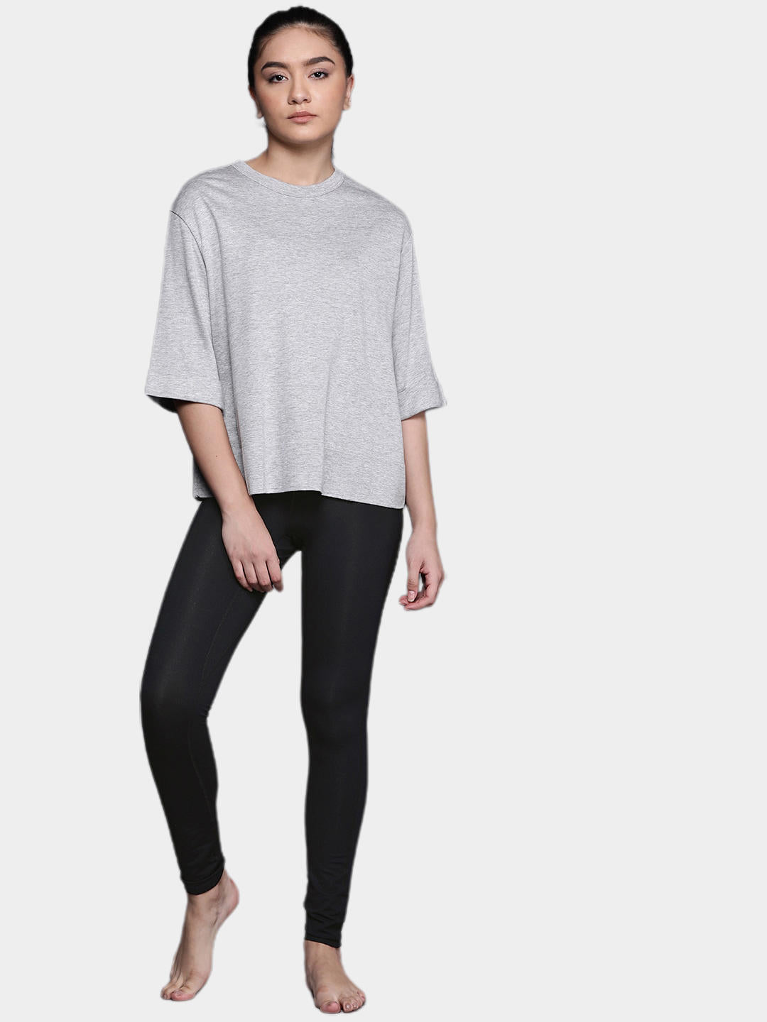 Columbia Women Black Midweight Stretch Tight (Non Returnable)