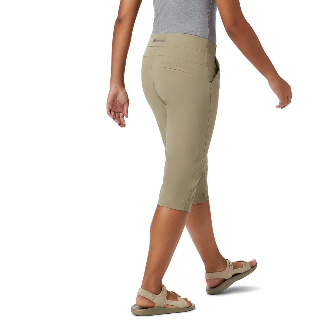 Columbia Women Beige Anytime Outdoor Capri (Sun Protection)