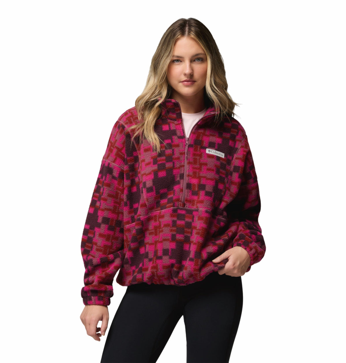 women purple mtr timber meadow pullover