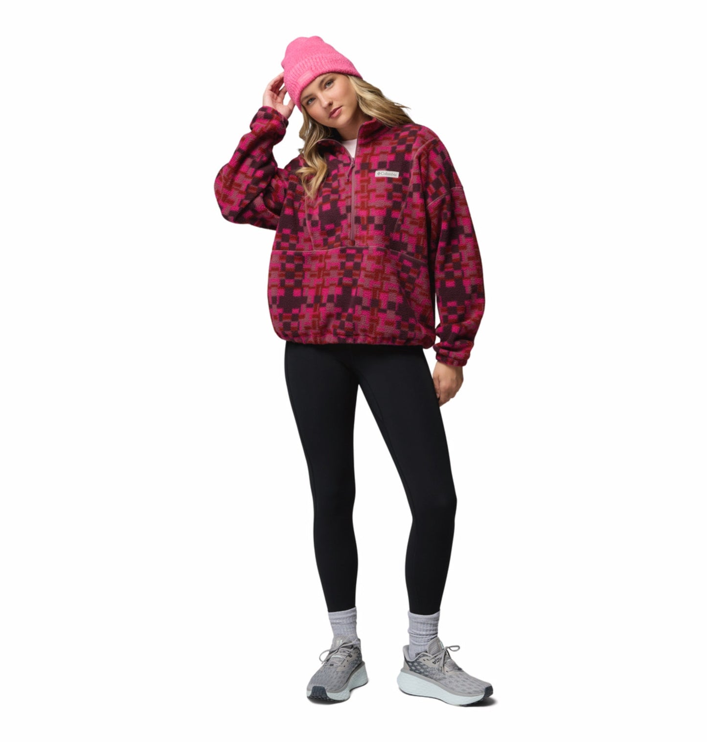 women purple mtr timber meadow pullover