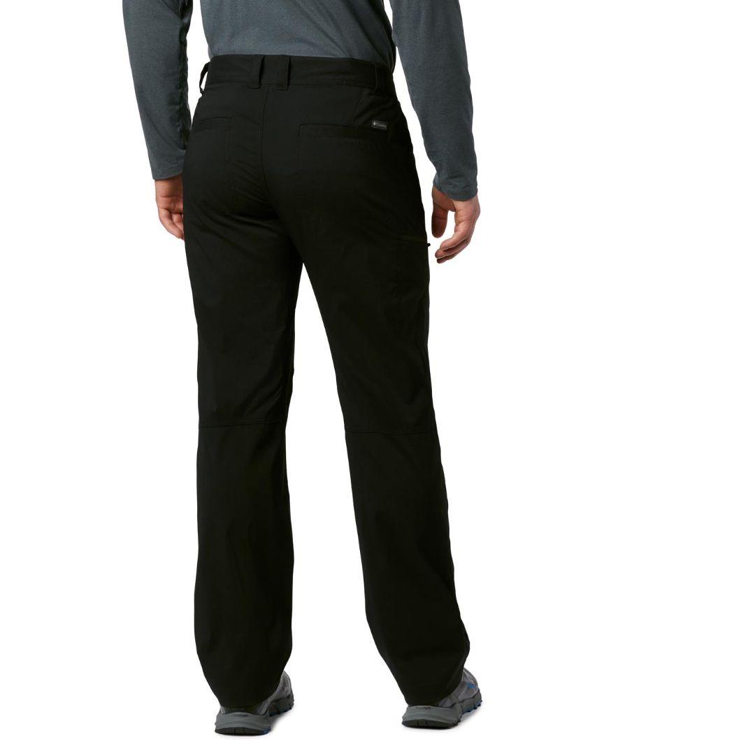 Columbia Men Black Silver Ridge II Stretch Pant (Sun Protection)