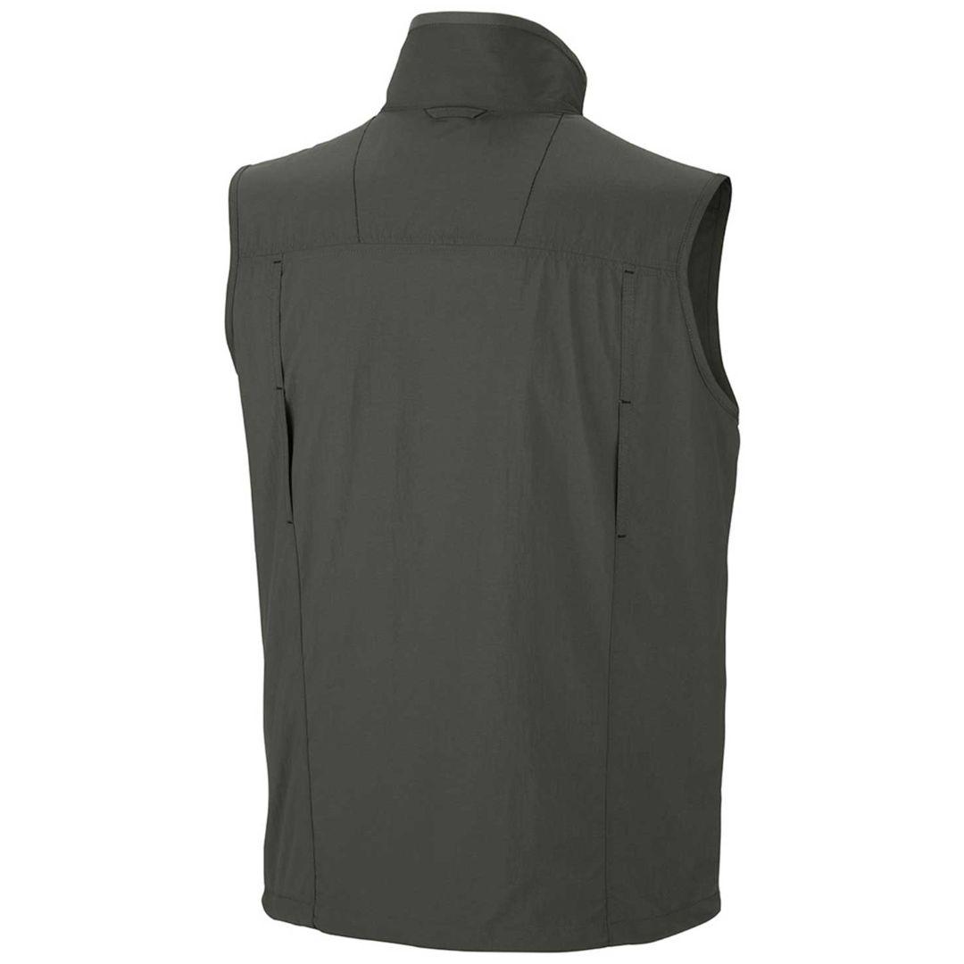 Columbia Men Green Silver Ridge Vest (Sun Protection)