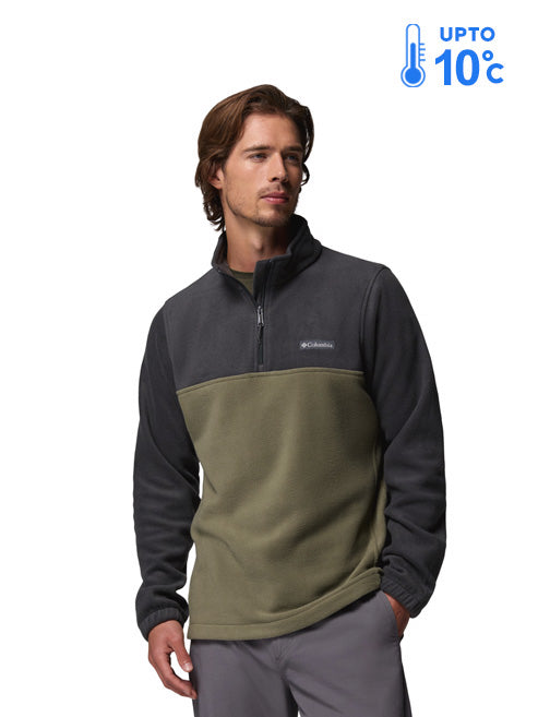 Columbia Men Black Columbia Steens Mountains Half Zip