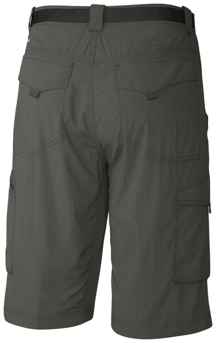 Columbia Men Green Silver Ridge Cargo Short (Sun Protection)