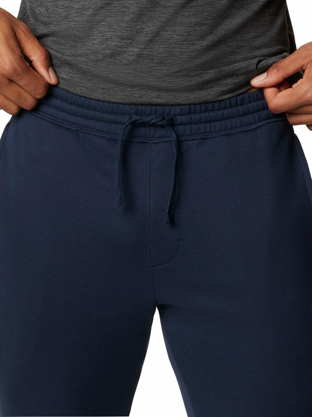 A Men Wearing Columbia Men Blue Columbia Trek Jogger
