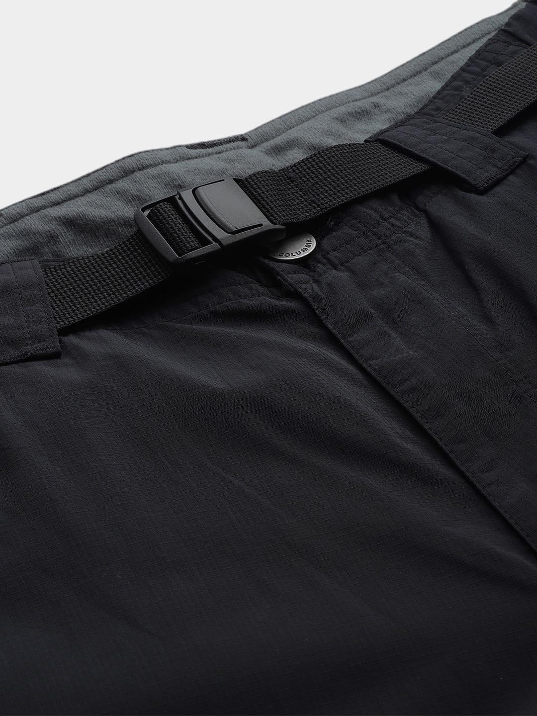 Columbia Men Black Omni-Wick Silver Ridge Convertible Pant