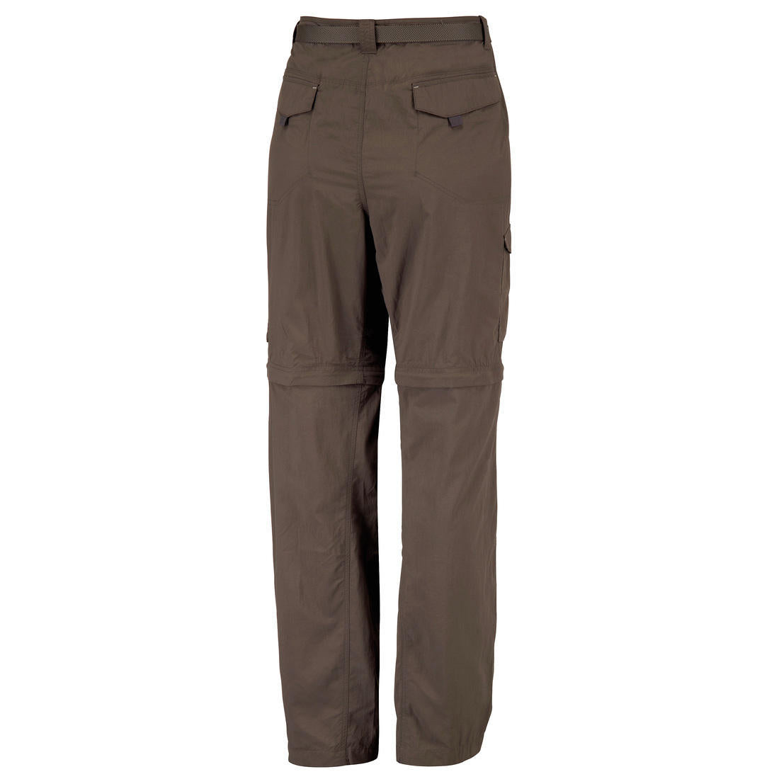 Columbia Men Brown Silver Ridge Convertible Pant (Sun Protection)