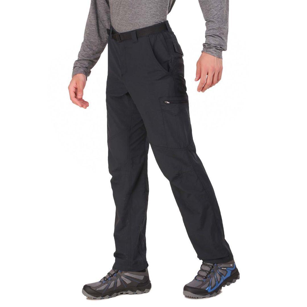 Columbia Men Grey Omni-Wick Silver Ridge Cargo Pant