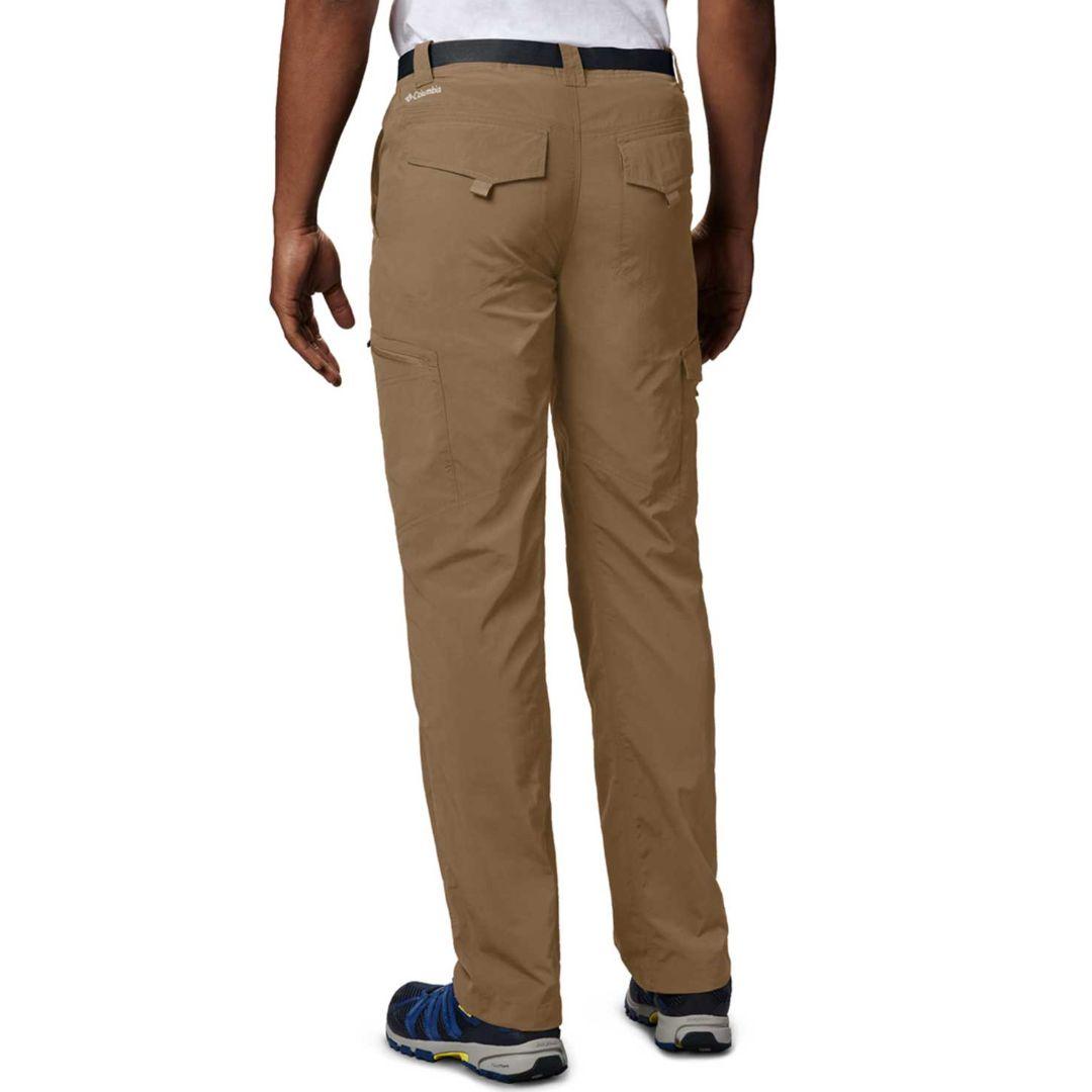 Columbia Men Brown Silver Ridge Cargo Pant (Sun Protection)