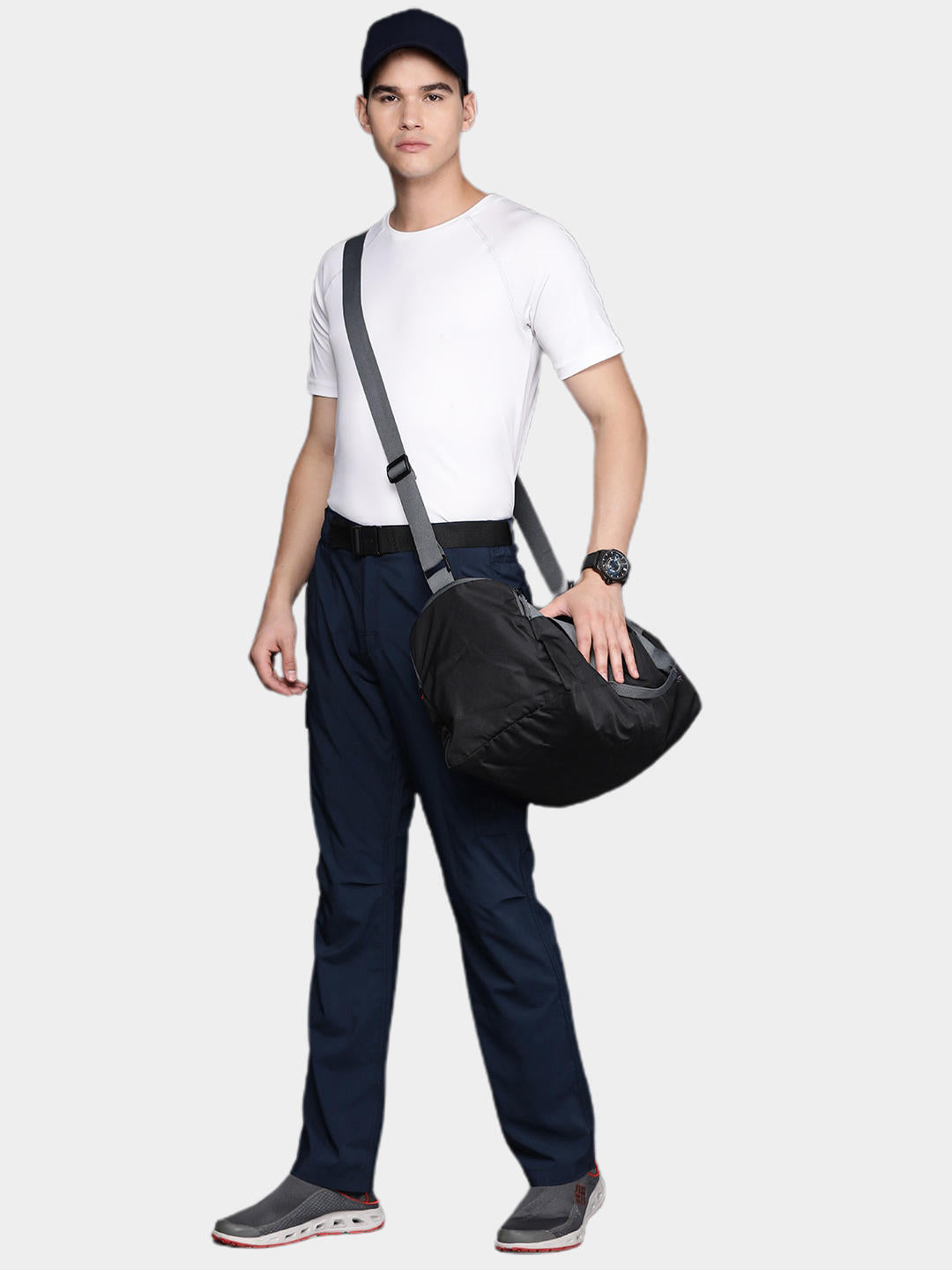 Columbia Men Navy Blue Omni-Shade Silver Ridge Utility Pant (Sun Protection)