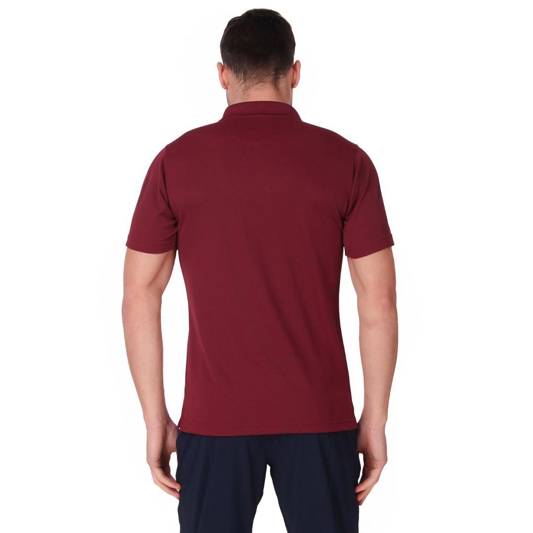Columbia Men's Red Utilizer Polo Shirt with Premium Sun Protection