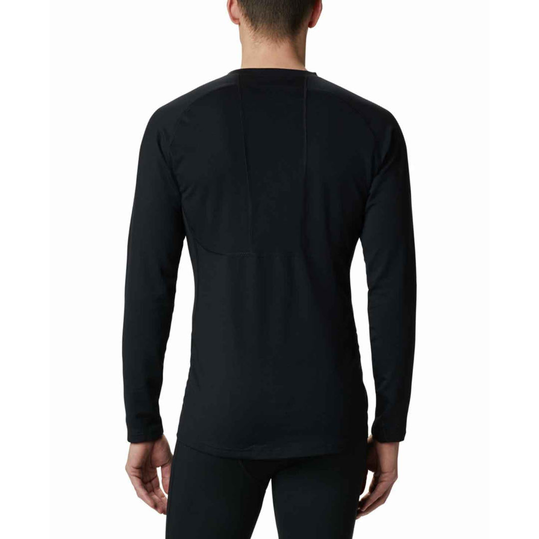Columbia Men Black Omni-Wick Knit Crew II Top (Non-Returnable)