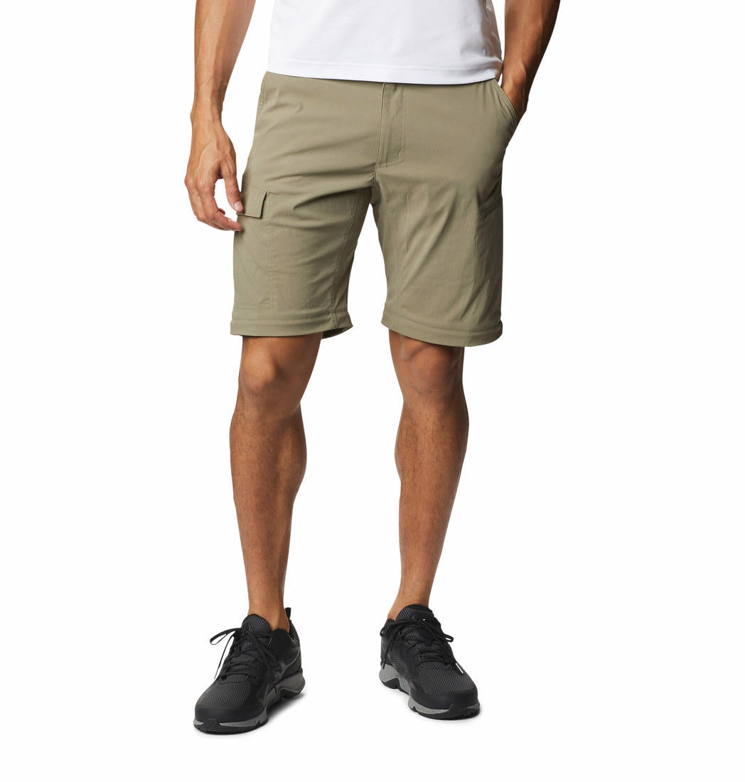 Columbia Men Green Newton Ridge Convertible Pant (Sun Protection)