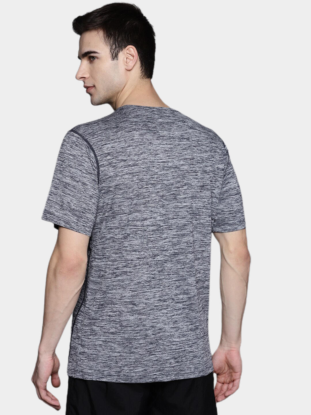 Columbia Men's Navy Blue Omni-Wick Deschutes Runner Performance Shirt