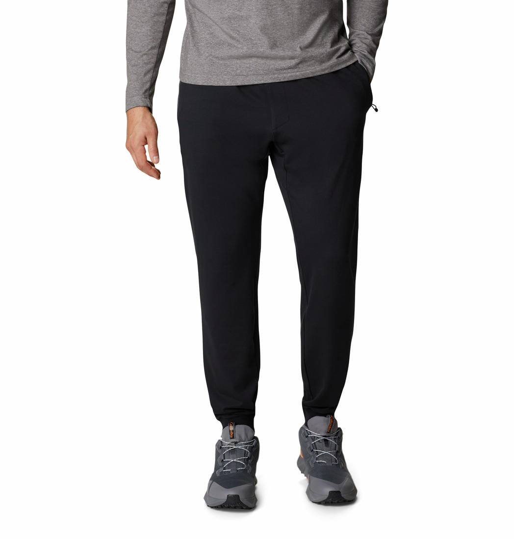 Columbia Men Black Tech Trail Knit Jogger - Main Image